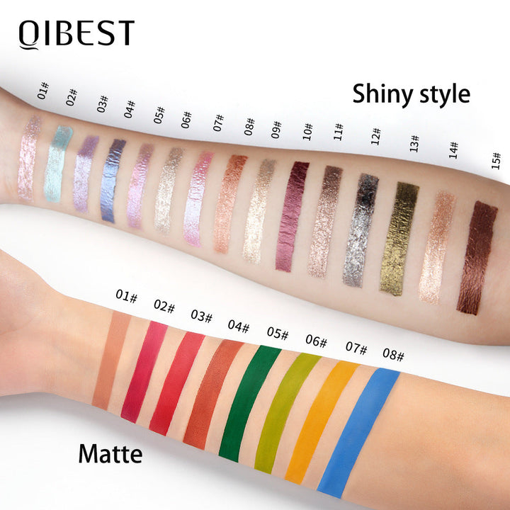 Liquid Eyeshadow With Buildable Shimmer & Matte Color