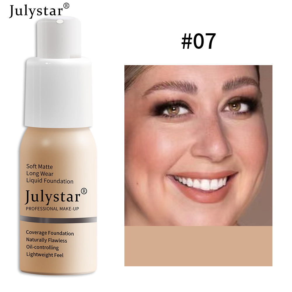 Liquid Foundation Concealer for Lightweight Soft Matte