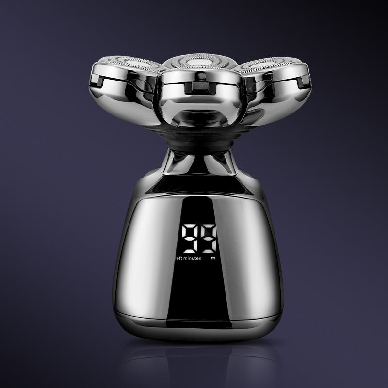 7-Head Rechargeable Rotary Shaver — Smooth 7D Grooming