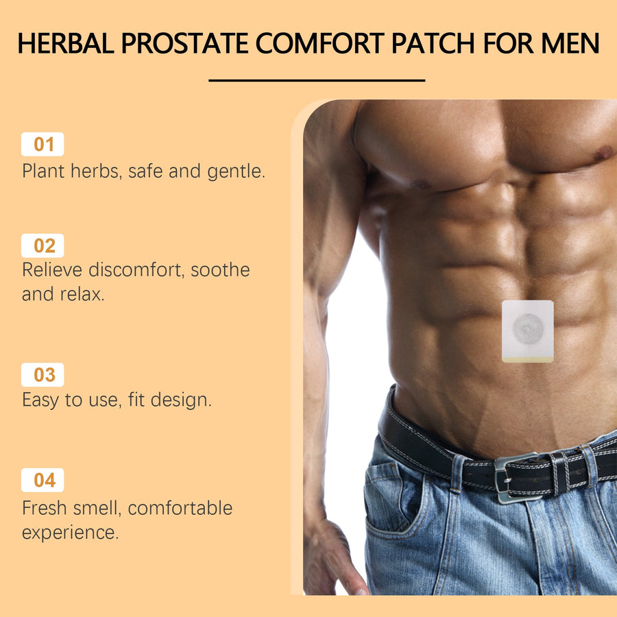 Herbal Prostate Comfort Relief Patch – Discreet Daily