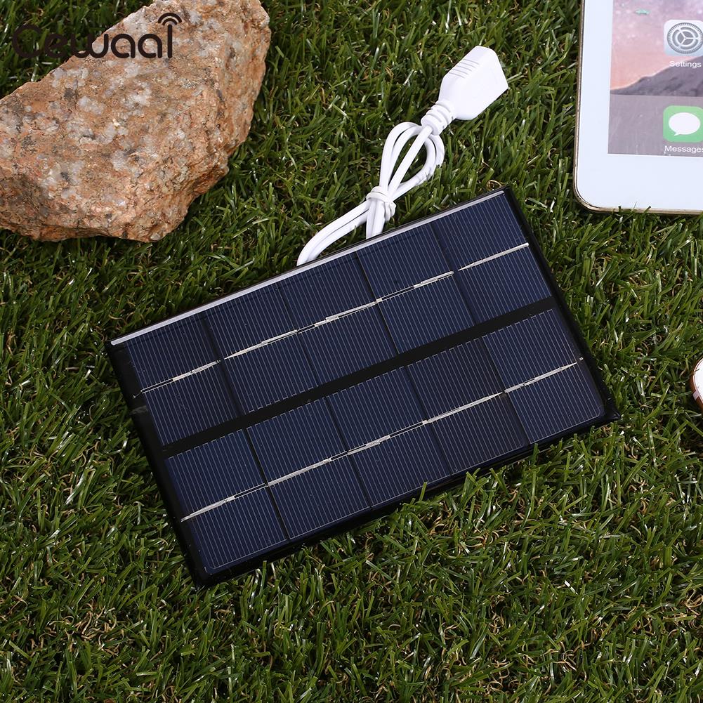 USB Solar Panel Charger 5W — Power Anywhere Sunlight Reaches