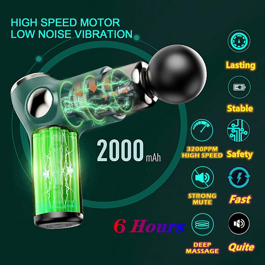 Portable Massage Gun — Deep Muscle Recovery Anywhere