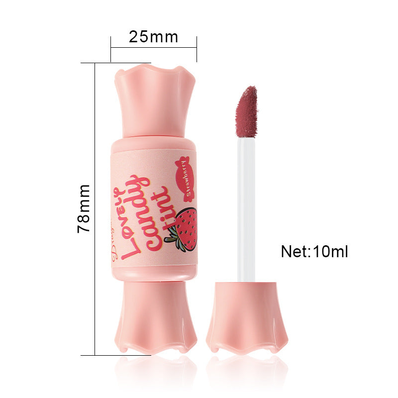 Lip Glaze Tint Makeup for Glossy Everyday Candy Color