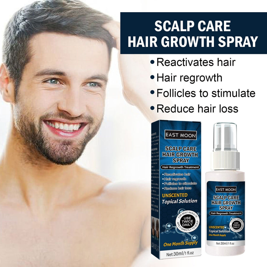 Men's Hair Growth Spray for Thinning Hair Support