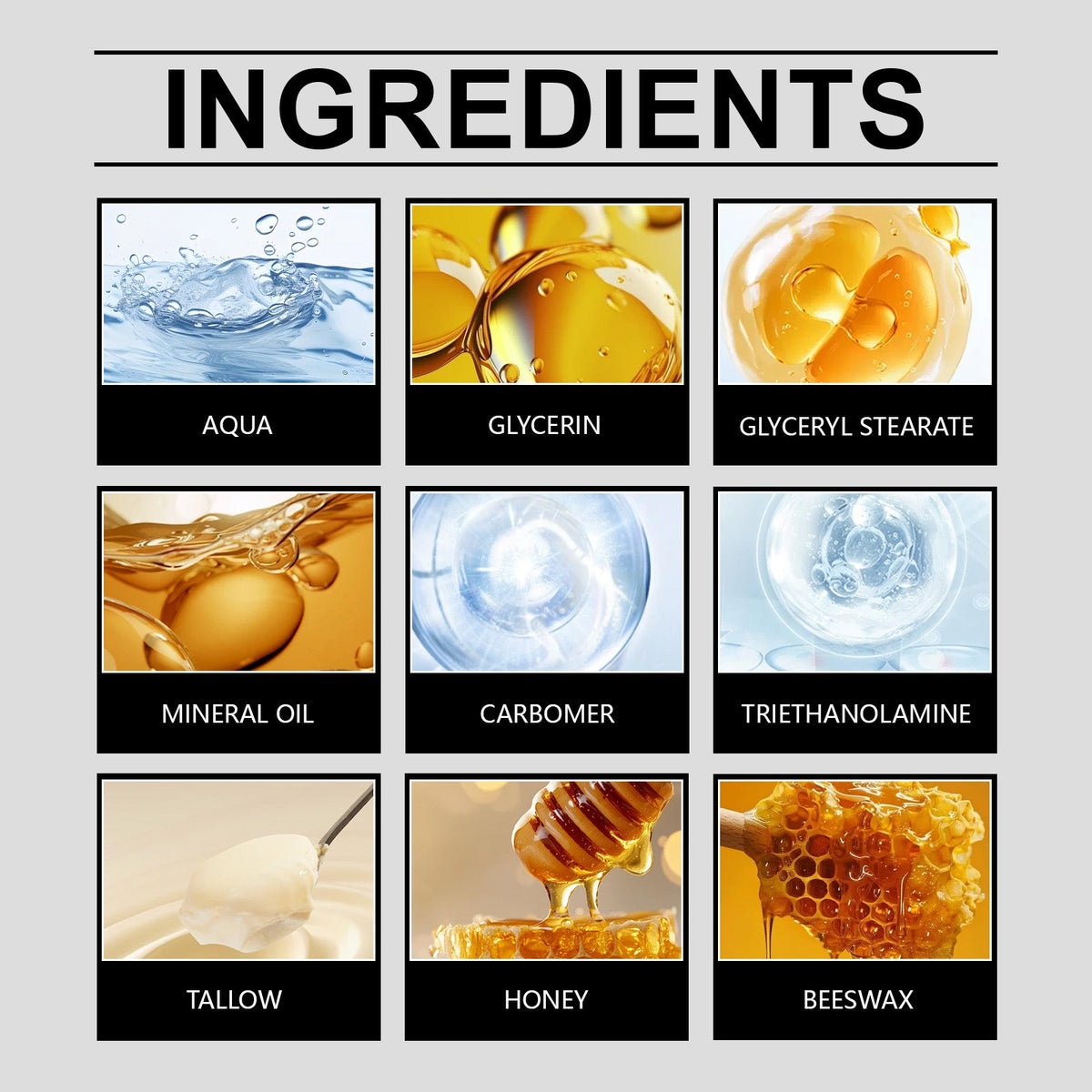 Tallow Honey Moisturizer for Dry, Sensitive Skin