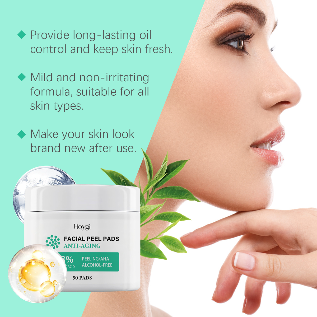 Glycolic Acid Peel Pads for Pores, Texture & Dark Spots