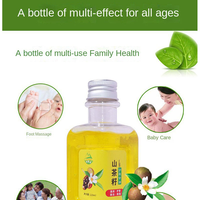 Camellia Seed Oil Moisturizer for Dry, Cracked Skin