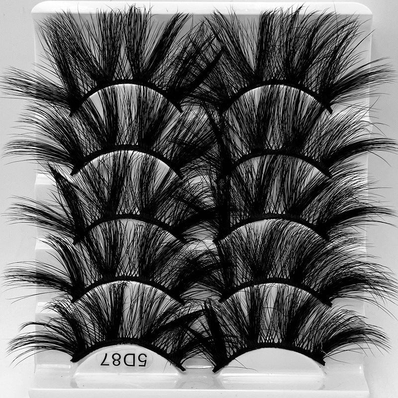 25mm 5D Mink False Eyelashes for Dramatic Eye Volume