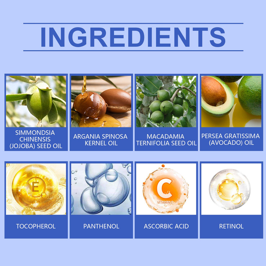 Vitamin Hair Serum Capsules for Smoother, Shinier Hair
