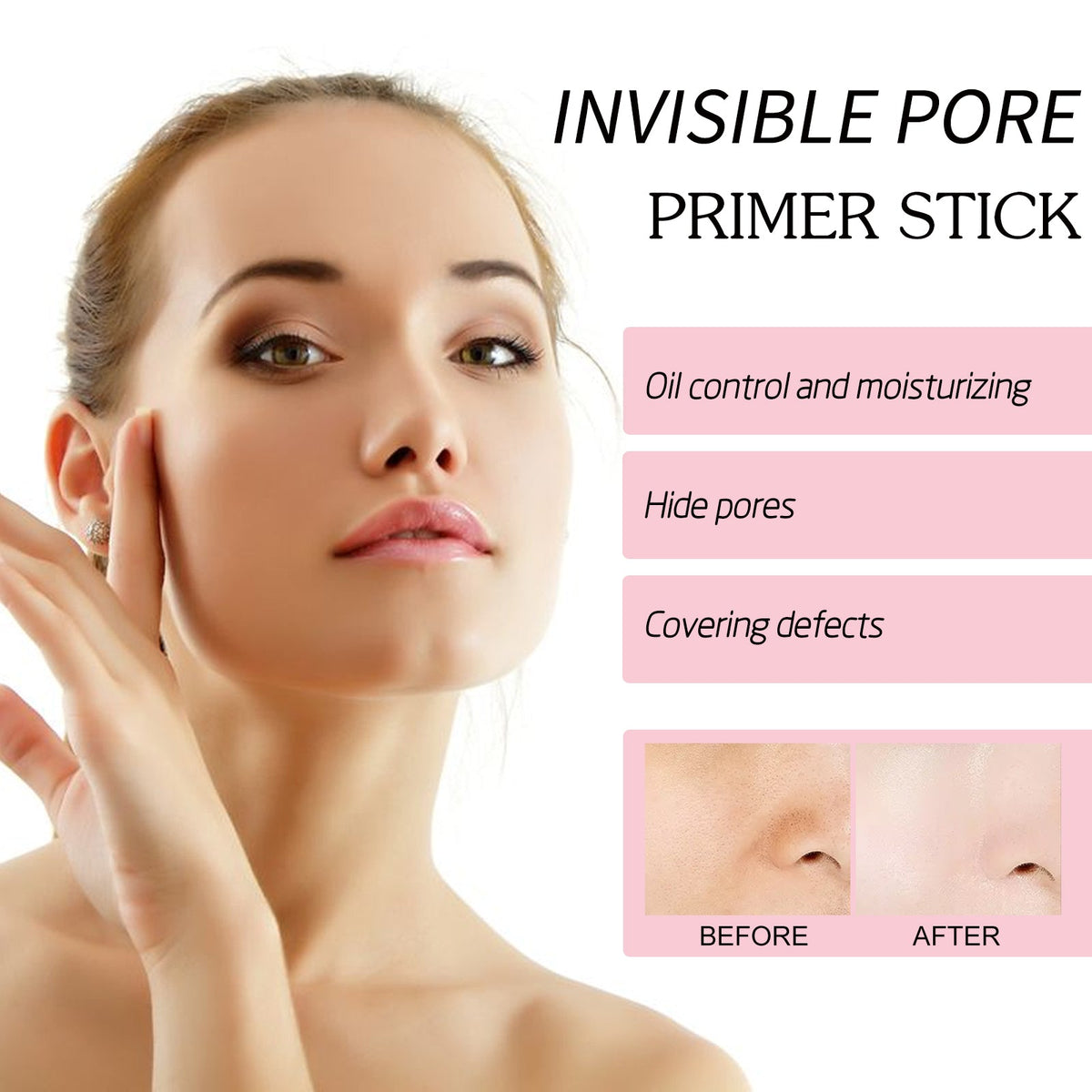 Pore Smoothing Primer Stick for Even-Looking Makeup