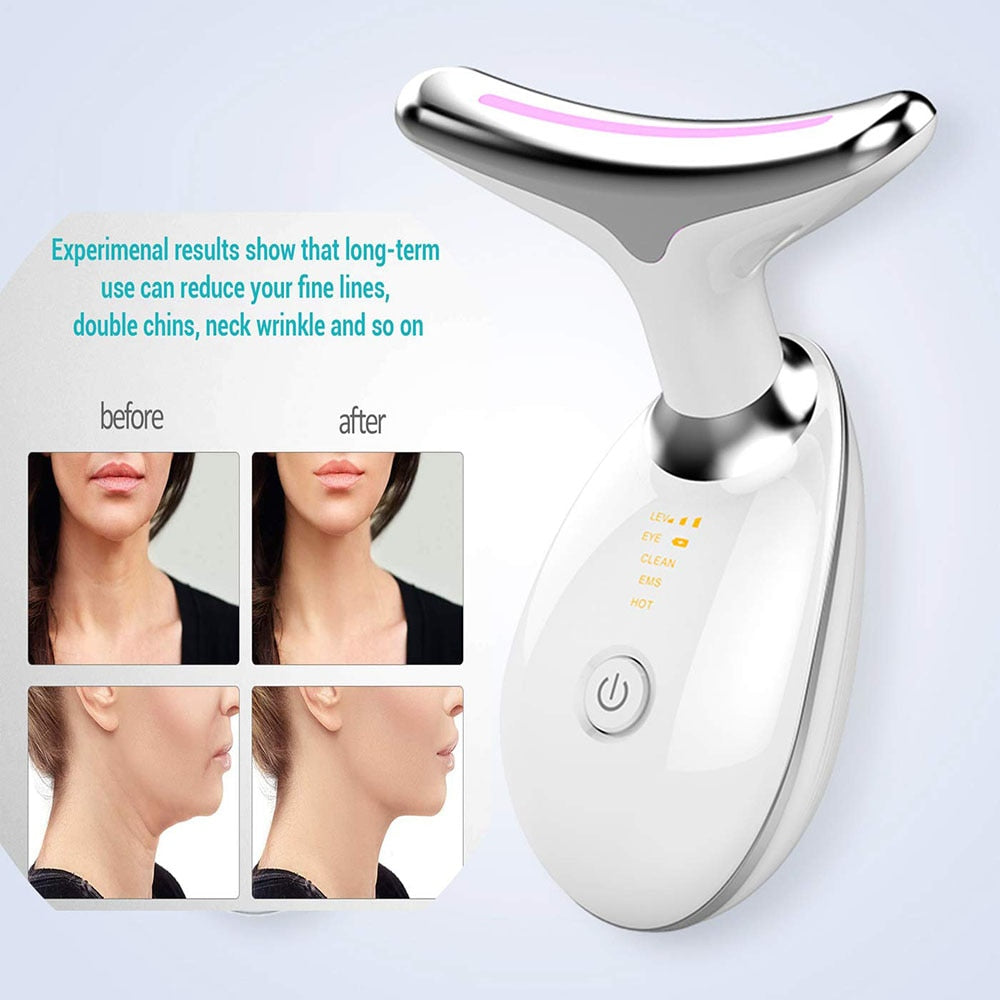 Facial LED Vibrating Massager — Firmer, Lifted Skin in 4 Weeks