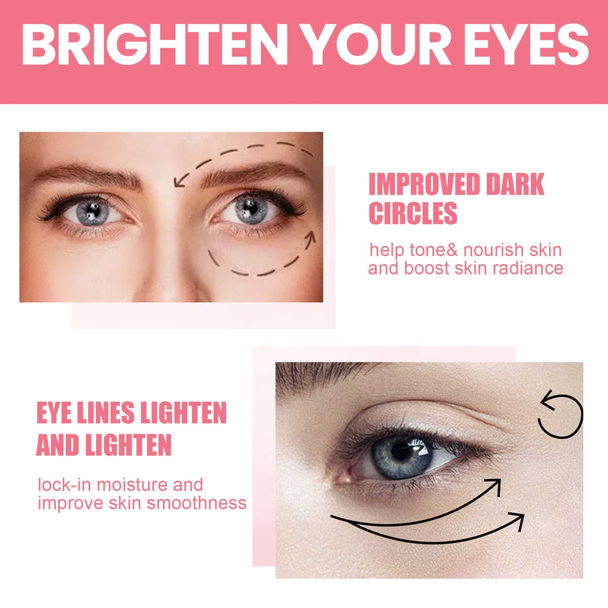 Rosehip Eye Cream Stick for Dark Circles & Puffiness