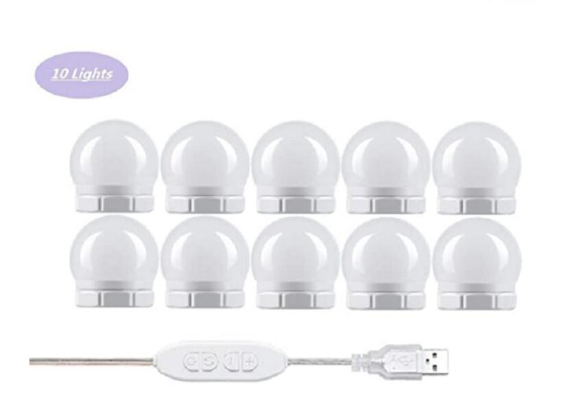 Makeup Mirror Light Bulbs — Salon-Quality Adjustable Lighting