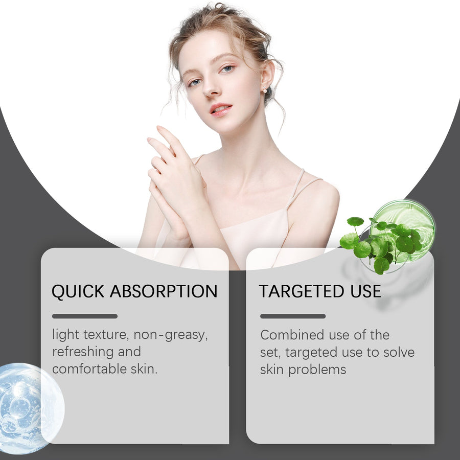 5-Piece Facial Serum Gift Box for Daily Hydration Care