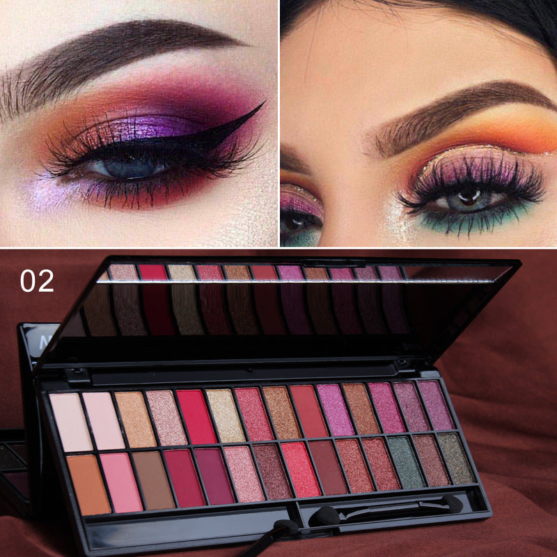28 Color Eyeshadow Palette for Easy Beginner Looks