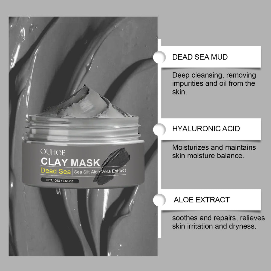 Dead Sea Mud Mask That Clears Pores Without Tightness