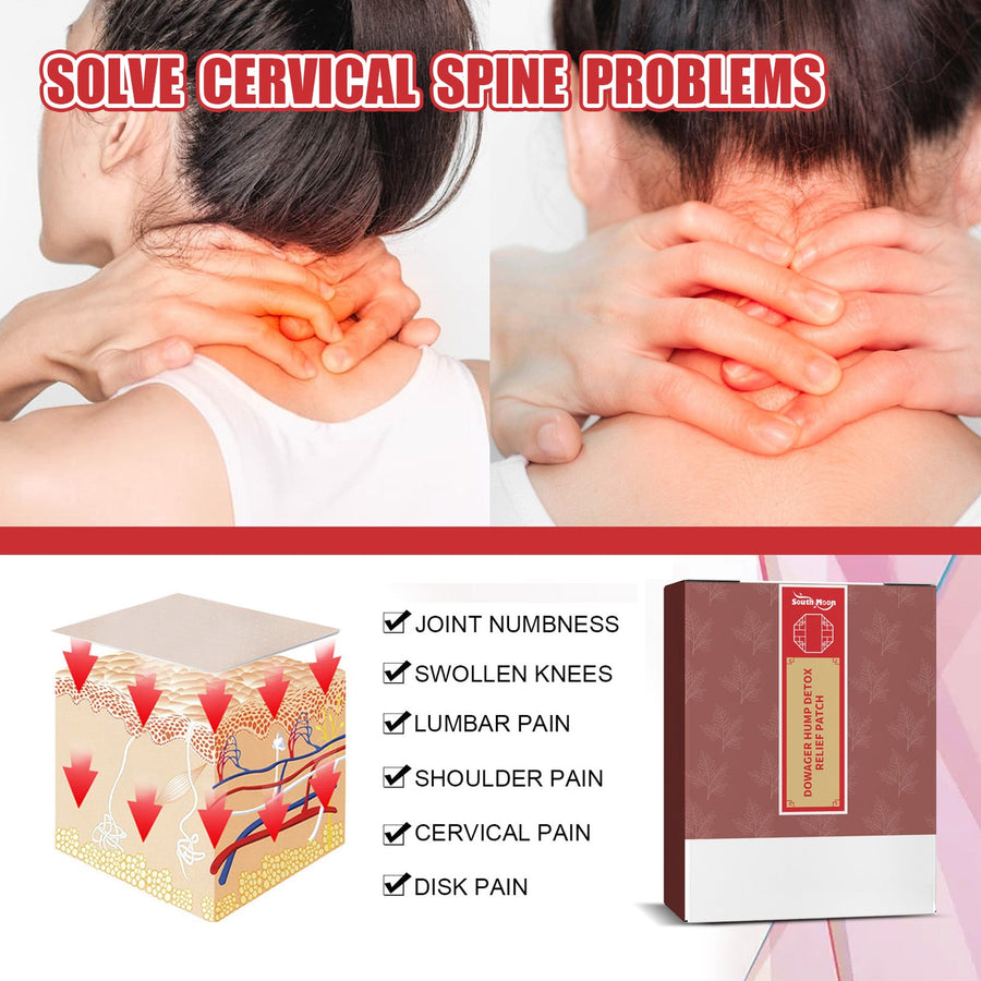 Dowager Hump Relief Patch | Natural Pain Relief & Detox