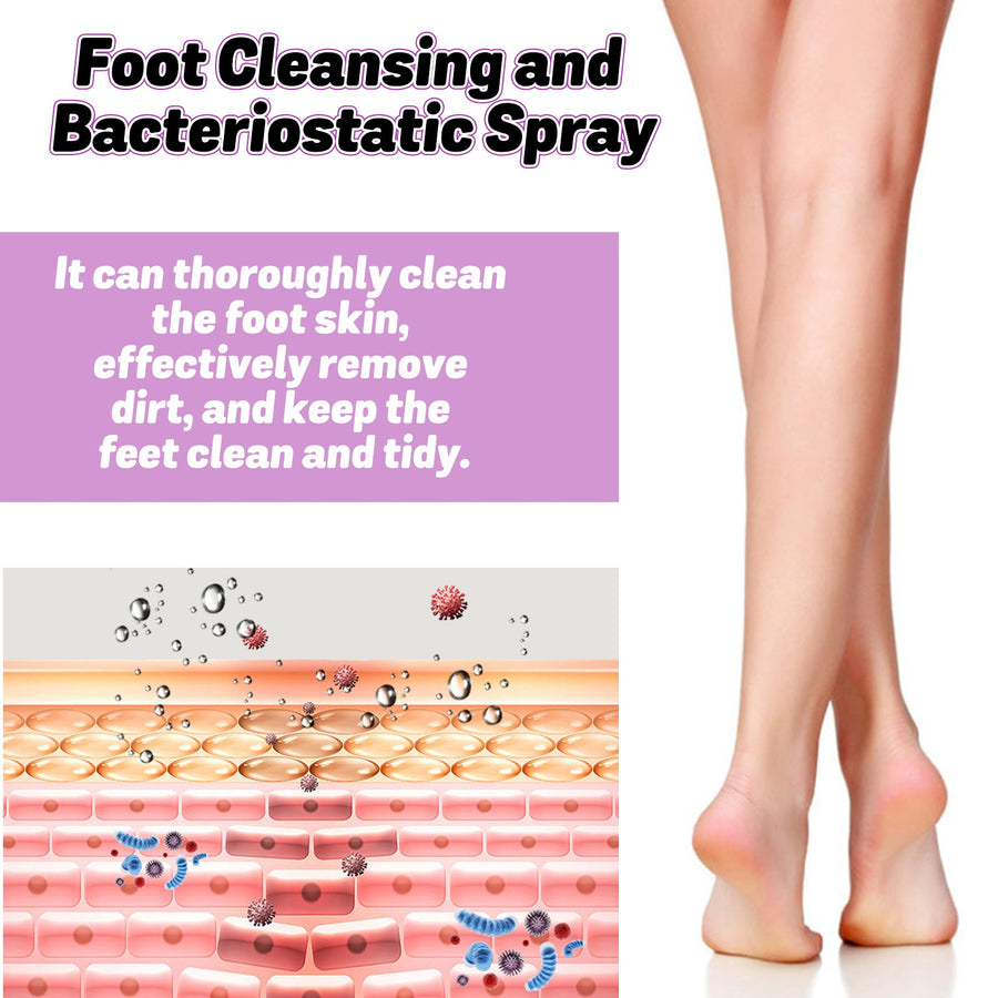 Foot Odor Spray That Kills Bacteria In Seconds