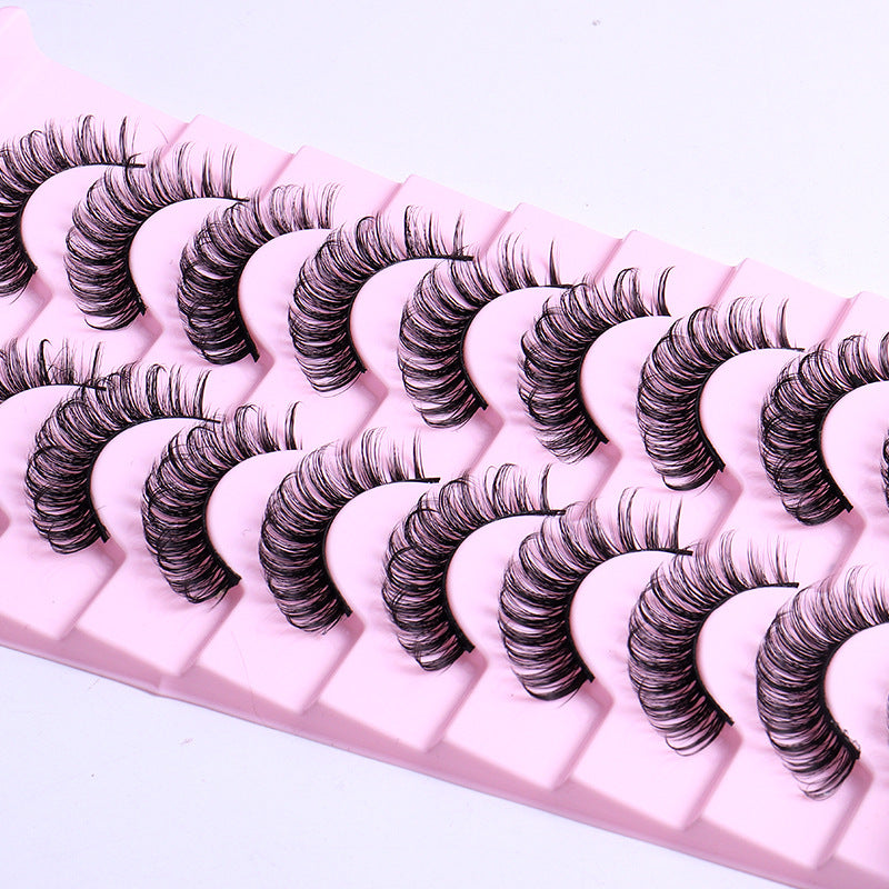 False Eyelashes: 10-Pair Dramatic Multi-Style Set