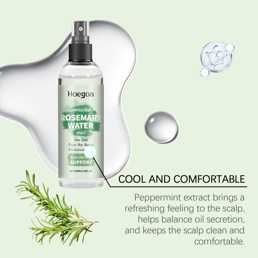Rosemary Hair Treatment Spray for Fuller-Looking Hair