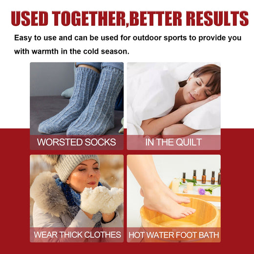 Foot Warmer Heating Patches — 8‑Hour Instant Warmth for