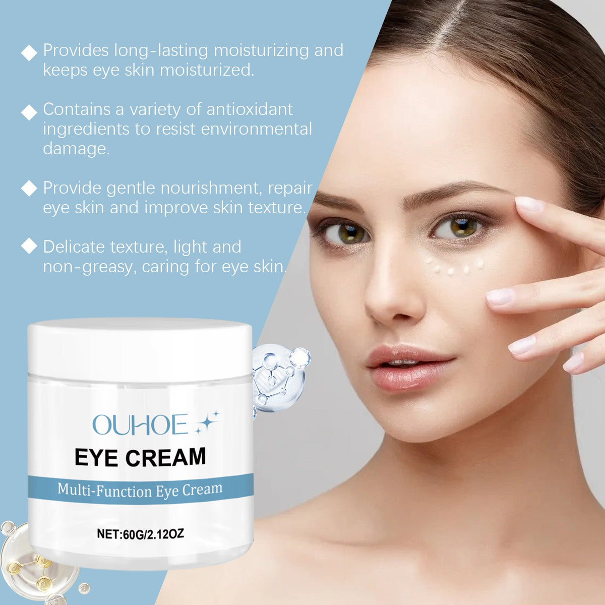 Moisturizing Eye Cream for Under-Eye Bags & Dark Circles
