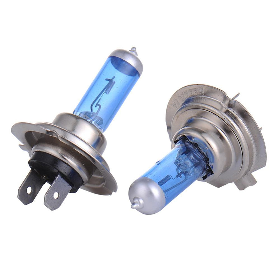 H7 Halogen Bulbs — Bright 5000K White Headlight Upgrade (2