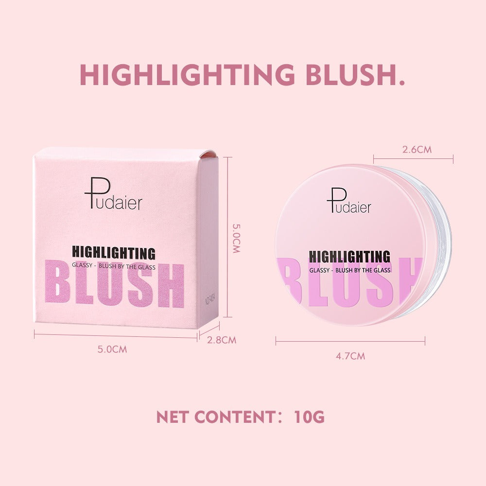 Color-Changing Gel Blush for a Natural Dewy Rosy Glow