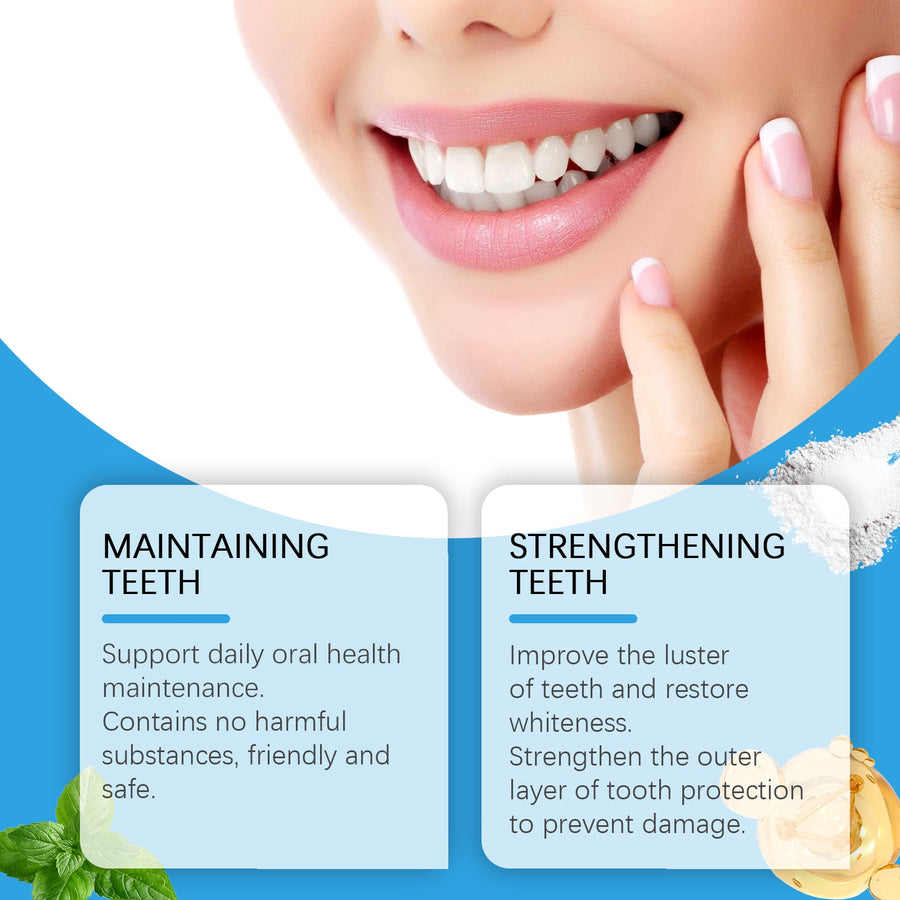 Teeth Whitening Powder — Sensitive‑Safe Brightening
