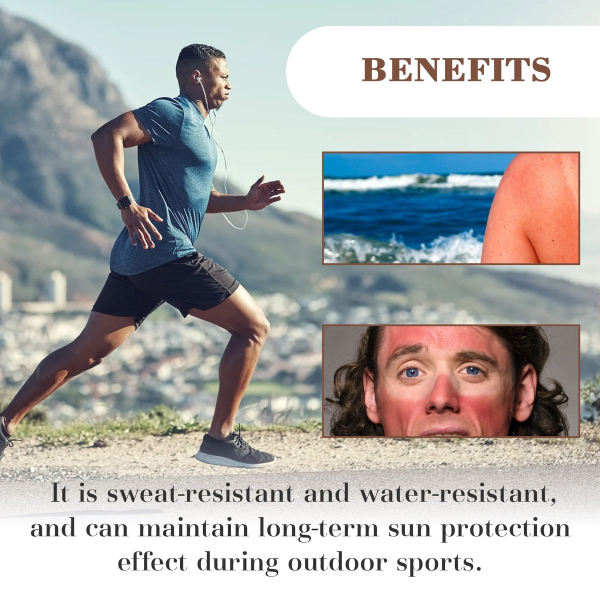 Men's SPF 50 Sunscreen - Lightweight Daily UV Protection