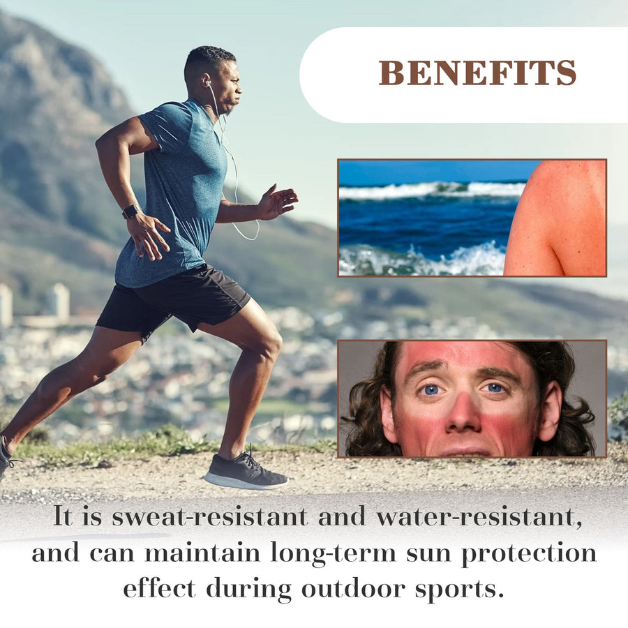 Men's SPF 50 Sunscreen - Lightweight Daily UV Protection