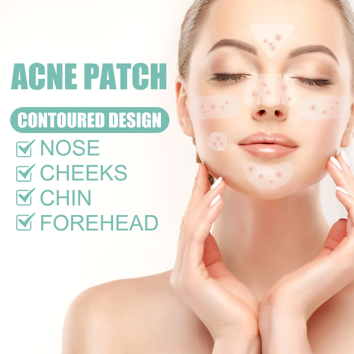 Face Pimple Patches — 132 Invisible Healing Spots for All