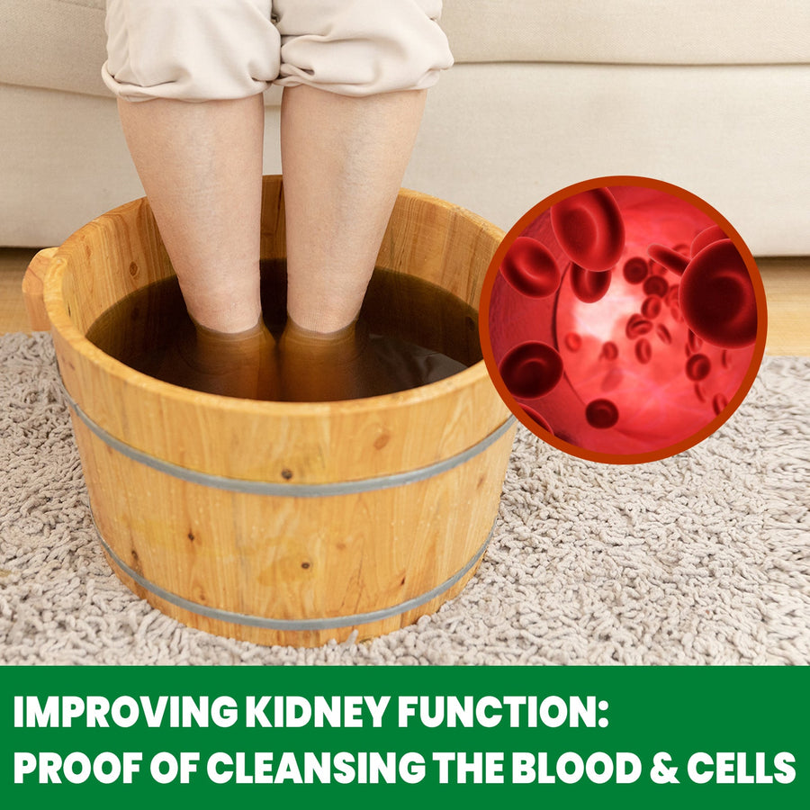 Herbal Foot Soak — 94% Improved Kidney Function in 4 Weeks