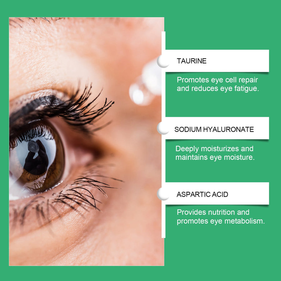 Eye Care Solution Relieves Dryness, Soothes Moisture And Kee