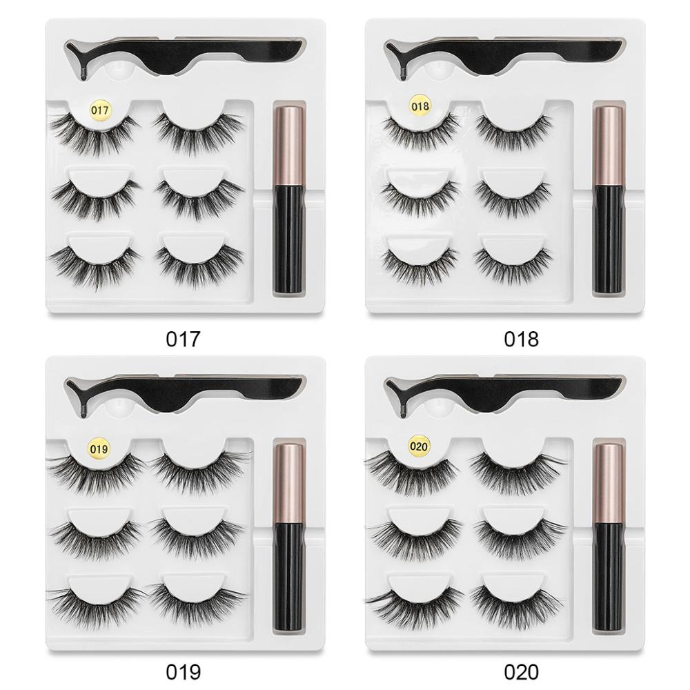 Magnetic Eyelashes Set for Easy, No-Glue Eye Looks