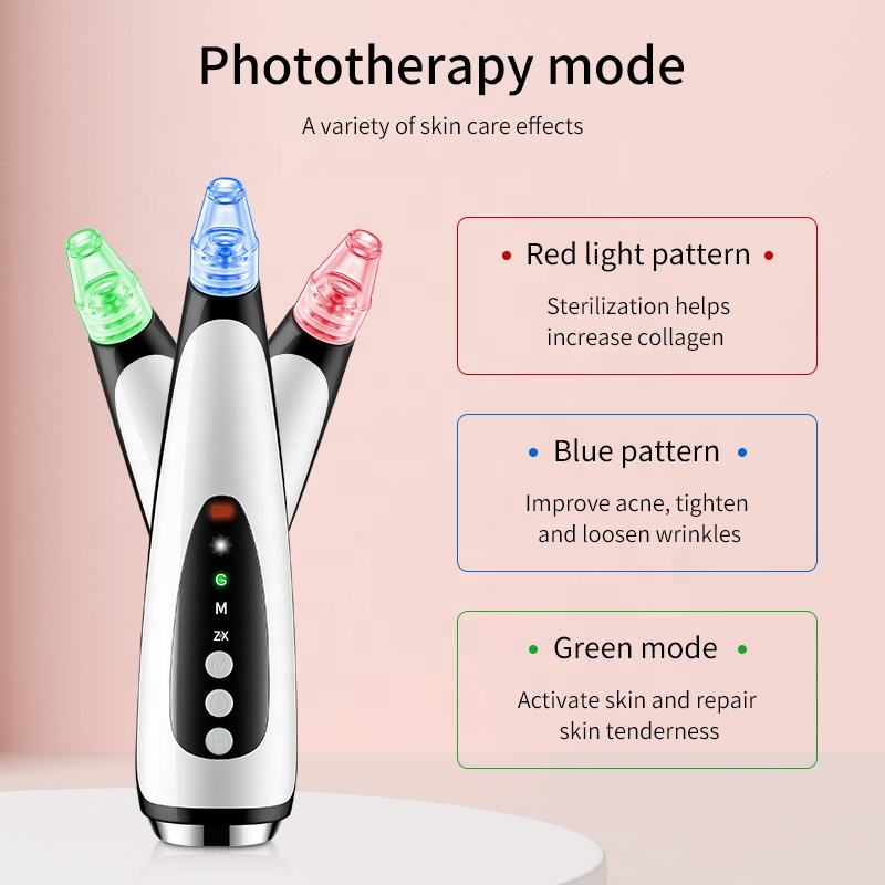 Electric Blackhead Remover With Heated Pore Cleansing