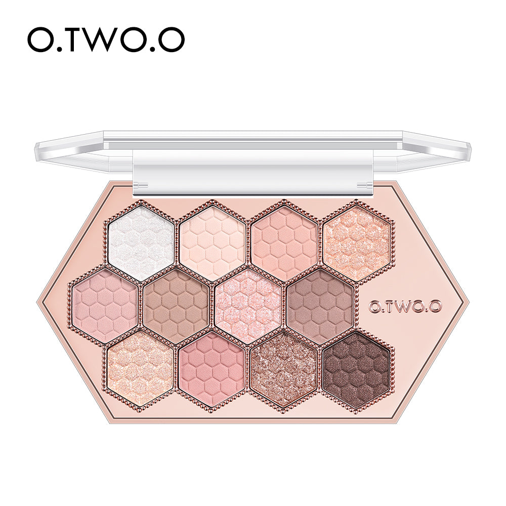 Honeycomb Eyeshadow Palette for Colorful Eye Looks