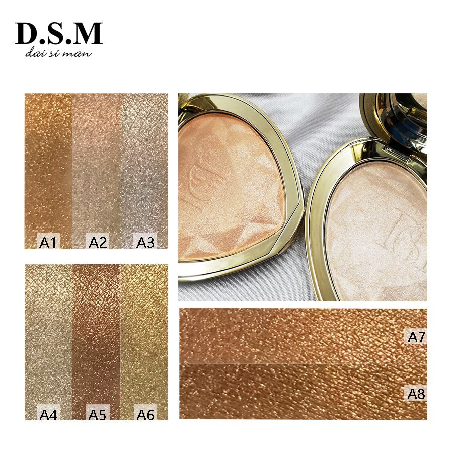 Face Highlighter Powder for a Buildable Radiant Glow