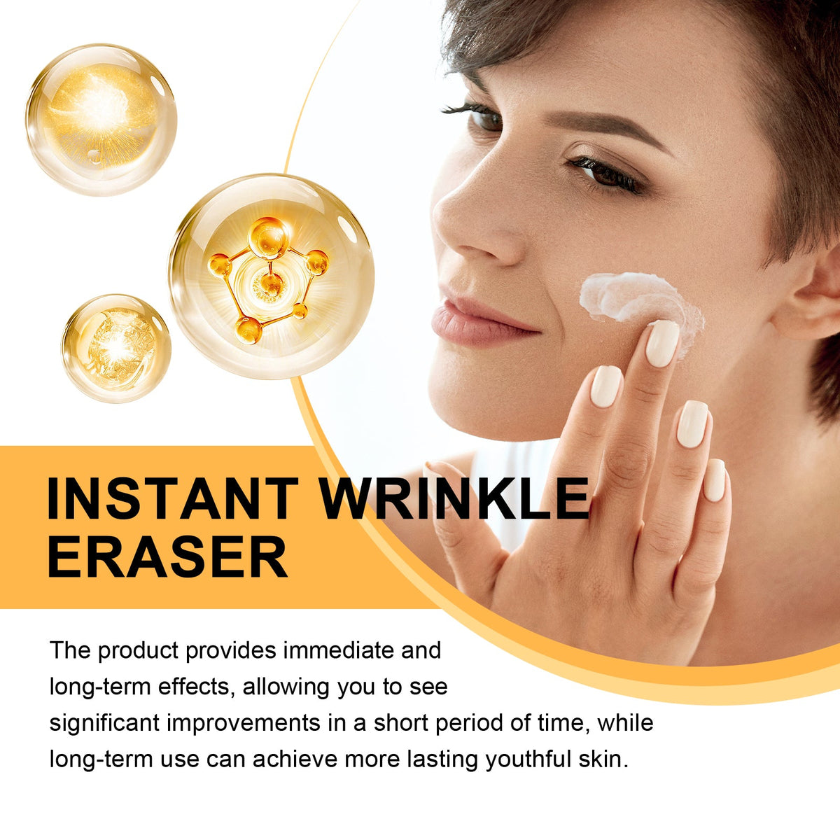 Instant Wrinkle Eraser Cream That Plumps Fine Lines Fast