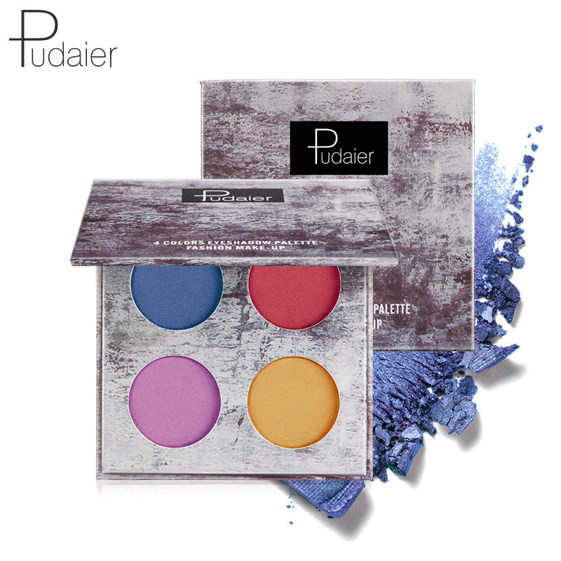 Four-Color Eyeshadow Palette for Bold, Easy Looks