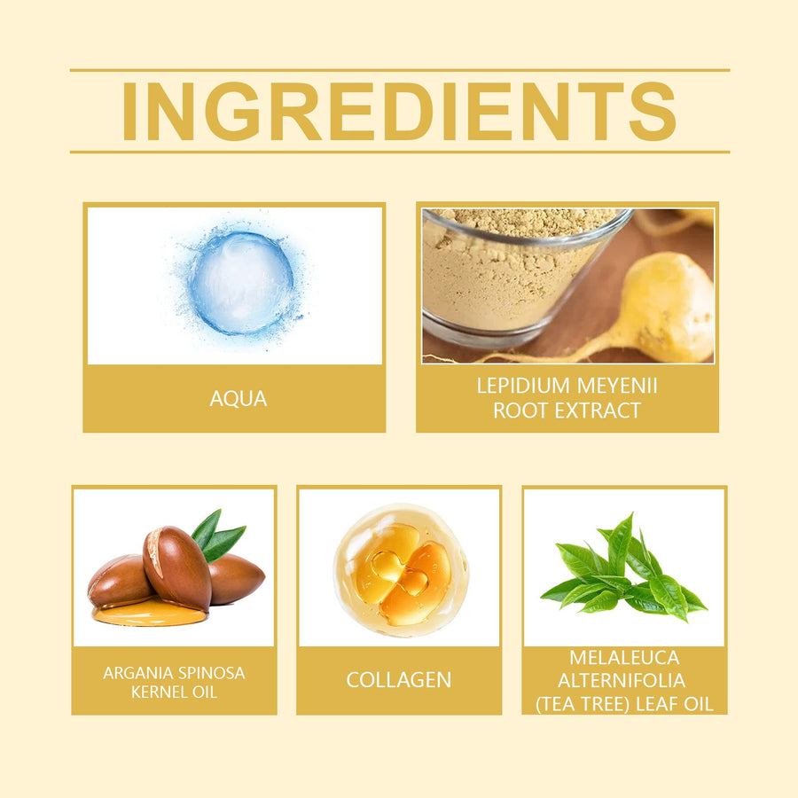 Plant Extract Hair Oil for Glossy, Smooth, Softer Hair