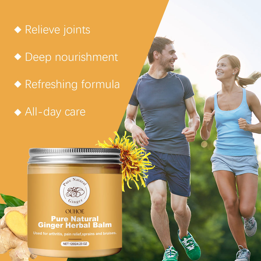Ginger Herbal Joint Care Cream — Relieves Joint Pain