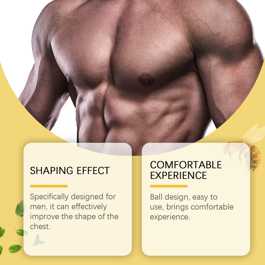 Bee Venom Men's Chest Firming Oil – Firmer, Lifted Appearance
