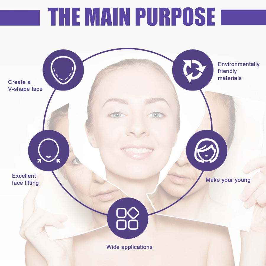 Instant V-Lift Face Stickers — Firmer, Slimmer Jawline
