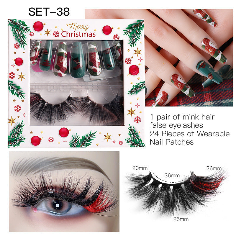 Christmas Nail and Lash Kit for Effortless Festive Glam