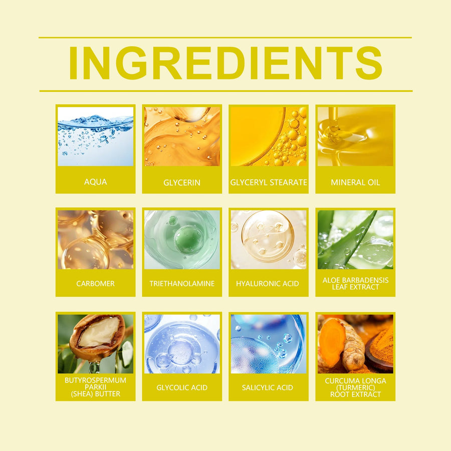 Turmeric Moisturizing Cream for Dry, Dull Skin Tone