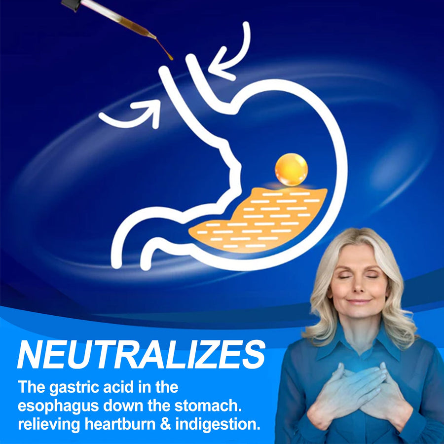 Fast-Acting Indigestion Relief Drops – Soothe Stomach Upset