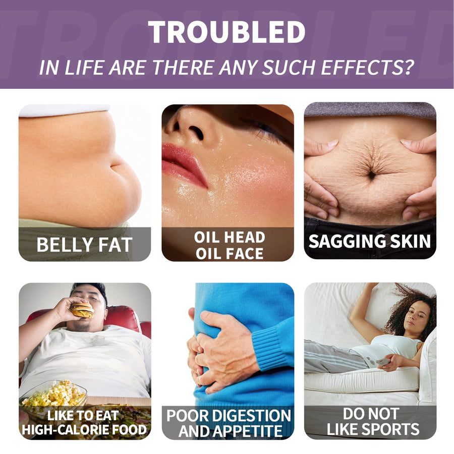 Purple Leaf Slimming Cream for Firmer Waist & Curves