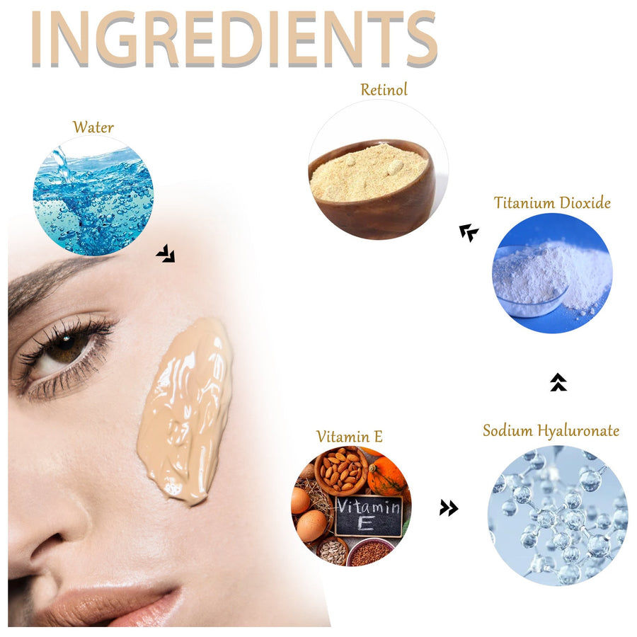 2-in-1 Foundation and Concealer for Even-Looking Skin