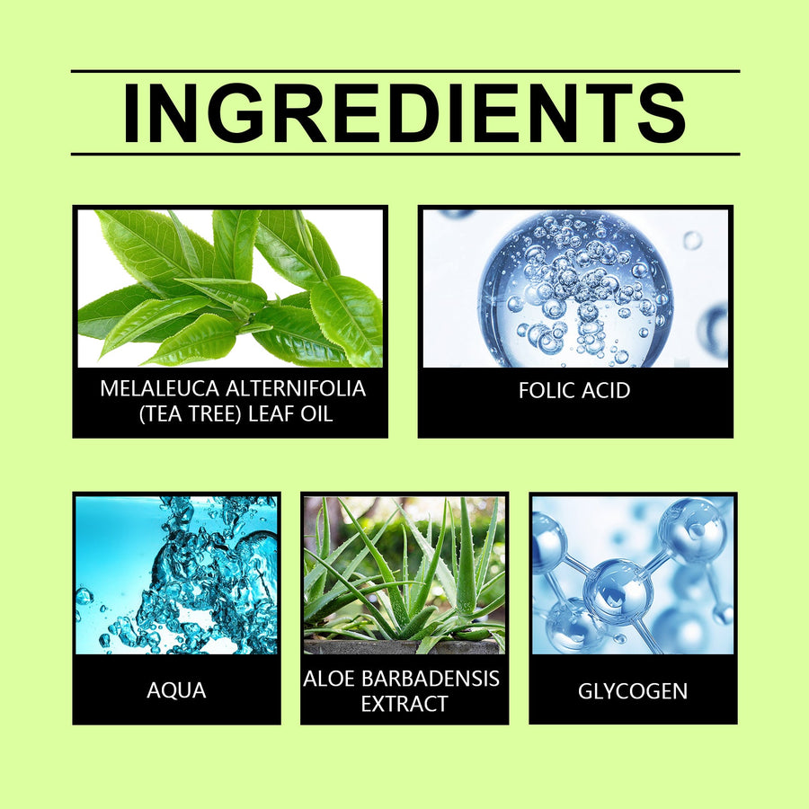 Tea Tree Hair Serum for Dry, Damaged Hair Repair